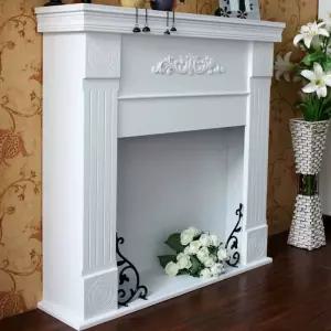 북유럽 엔틱 장식장 콘솔 선반 장식 거실 가구 벽난로 유럽 수납장