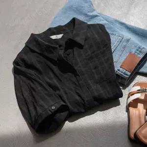 (안나앤플러스) A. 아른 시어서커 히든 셔츠[셔츠E0130S01] 빅사이즈