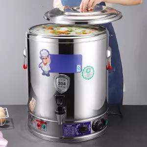 스테인리스 포트 업소용 전기물끓이기 육수통 온수보일러 대용량 보온기