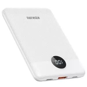 코끼리 보조배터리 미니 고속충전 LCD PD 22.5W 10000 C타입 USB2 화이트