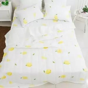 ( )여름이불 시원한 이불 베개커버 퀸 슈퍼싱글 침구 패드 시원한 여름 시어서커 얇은 이불