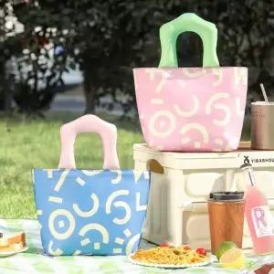 CCB4238여성용 일상 보냉 피크닉 미니 토트백