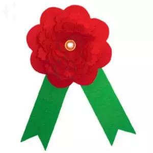 펠트 코사지 만들기 재료 빨강 어린이집 유치원 스승의날 만들기 교구 키트 DIY