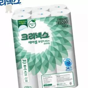 가정용 두루마리 화장실 휴지 물에 잘 녹는 부드러운 삼겹 롤티슈 대용량 욕실