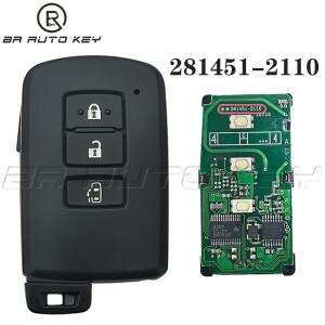 토요타 에스콰이어 노아 시엔타 복시 스마트 호환 키용  3버튼 자동차 리모컨 키 312.5/314.0 Mhz 281451-2