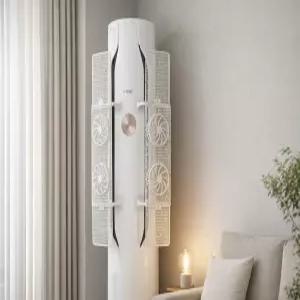 스탠드에어컨 바람막이 듀얼팬 무풍 에어컨 가림막