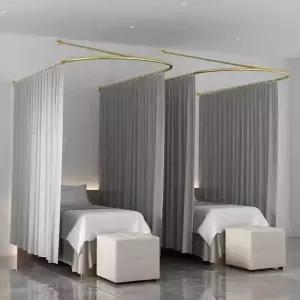 병원 커튼 레일 가림막 천장 피부샵 파티션 가리개