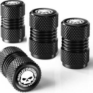 할리 데이비슨 일렉트라 글라이드  클래식 1250 타이어 림 스템 커버 액세서리 용 4pcs 범용 자동차 휠 밸