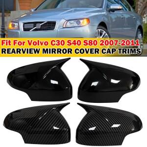 Volvo 호환 C30 S40 S80 2009-2012 백미러 커버 바디 키트 액세서리