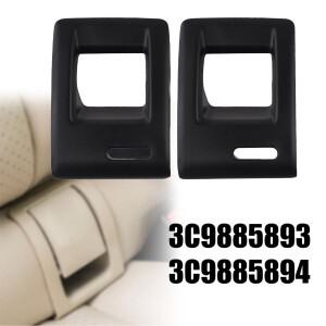 1쌍 자동차 뒷좌석 다운 잠금 버클  커버 패널 3C9885893 파사트 B6 B7 CC 접이식 플라스틱