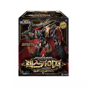 [보리보리/에스에이엠지엔터테인먼트]최강공룡 미니특공대 렉스카이저 블랙에디션