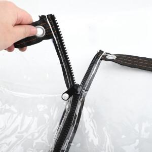 7스타일 지퍼 식물과 투명한 방수포 커버 발코니 가구 캐노피 Balkon 애완 동물 집