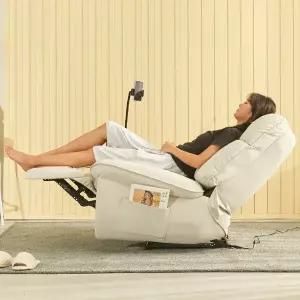 블루밍A 1인용 전동형 리클라이너 체어소파 MD5383