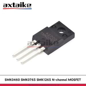 10PCS SMK0460 SMK0765 SMK1265 4N60 4A 600V 7N65 7A 12N65 12A TO-220F DIP N 채널 MOSFET 트랜지스터