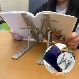 ( )휴대용 접이식 노트북 태블릿 거치대 16 독서대태블릿거치대 휴대용접이식독서대 휴대폰태블릿거치대