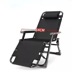 접이식 리클라이너 의자 침대 간이 캠핑 휴식 야전 휴대용