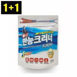 1+1 동성 만능크리너 리필용 150매 지퍼용 청소용품 크리너 싱크대 가스렌지 자동차 기름때 제거 청소