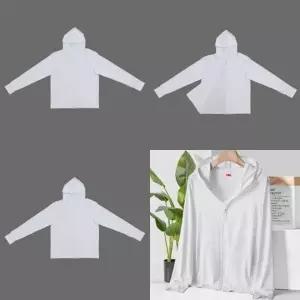 ( )여성 자외선차단 후드집업 M 화이트 얇은 집업후드티 여름후드티
