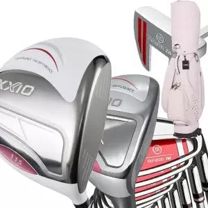 [아웃도어스/젝시오]젝시오 14 화이트 여성골프채풀세트 마루망 2W 조합 캐디백포함