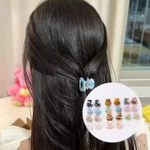 ( )쁘띠 미니집게핀 프랑스핀 2P 헤어미니집게핀 여아머리핀 여아집게핀