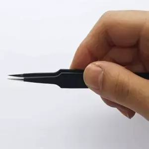 ( )ESD 핀셋 A자형 요리용핀셋 미니집게 네일스티커핀셋 스티커핀셋