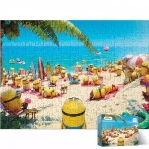 ( )퍼즐 천피스퍼즐 미니언즈 여름 휴가 알록 (AL3306) 직소퍼즐