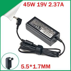 19V 2.37A 5.5x1.7MM 45W 노트북 어댑터 충전기 Acer Aspire 3 A314-31 A515-51-3509 E5-573-516D 시리즈