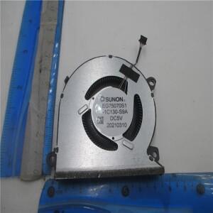 노트북 CPU 냉각 팬 EG75070S1-1C130-S9A DC5V 2.50W 4Pin Thunderobot 911 Air 15.6 RTX 3050