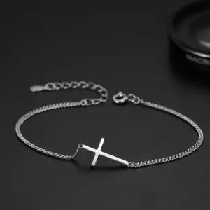 실버묵주팔찌 세례 순은 성당 천주교 십자가 핸드메이드