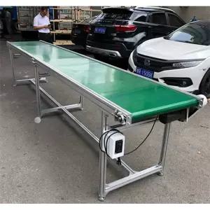 컨베이어 벨트 사출 접이식 전동 하역장 무동력 롤러