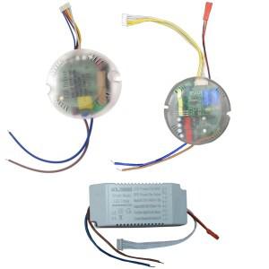 블루투스 스피커 APP 원격 제어 36W RGBW 디밍이 가능한 스마트 LED 드라이버 천장 조명 전원 공급 장치 사