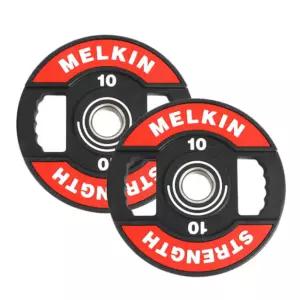 멜킨 CPU 우레탄 원판 바벨 헬스 웨이트 10kg 2개