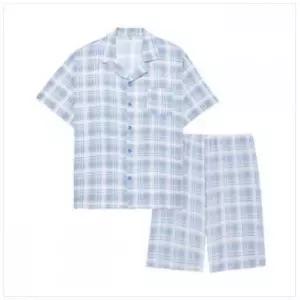 [트라이]트라이 남성 반팔 써커 파자마세트 K14 TMJSK14