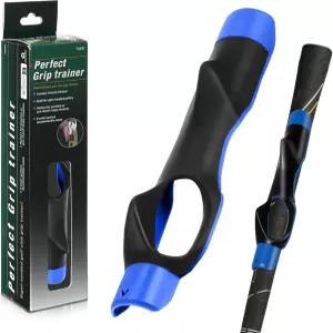 골프 그립 트레이너 오른손 또는 왼손잡이 골퍼를 위한 트레이닝 보조 및 스윙 정확한 손 위치 설정을 클럽
