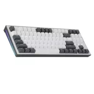 COX 게이밍 키보드 그레이 적축 RGB 백라이트 LED  BNS