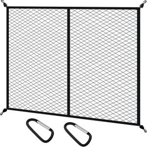 픽업용 CarBole 고탄성 카고 네트 SUV용 대형 트럭 침대 로드 메시 ATV UTV 트레일러 트랩 루프 랙 보트