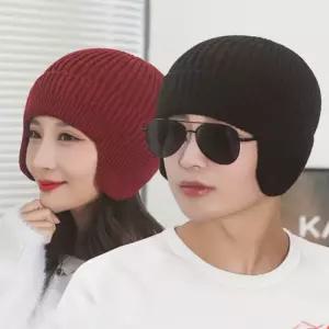 귀달이 비니 겨울 방한모 털모자 니트 보온 귀덮개