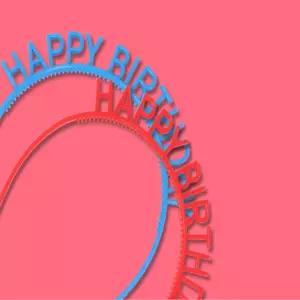 현숙상점 해피버스데이 머리띠 1P 행사머리띠