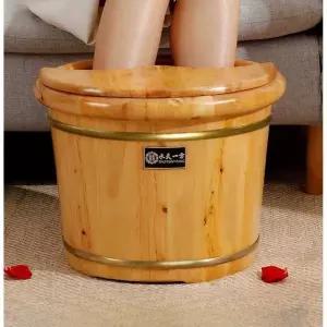 발족욕기 대나무통 족탕기 온욕 수족냉증 찜질기