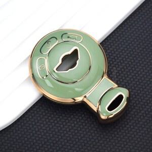 호환 부드러운 TPU 원격 자동차 키 케이스 커버 미니 쿠퍼 S One D Clubman Countryman Cabrio 액세서리 용 열쇠가없는 쉘 Fob 보호대