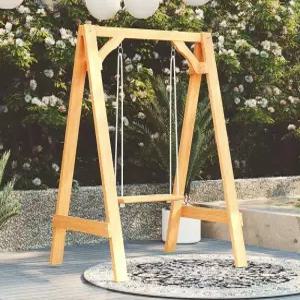 정원 나무그네 야외용 전원주택 3인용 흔들 펜션 테라스 원목 스윙체어 휴식용