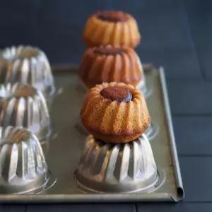 치요다 실리콘 구겔호프 몰드 틀 6구  가공 케이크틀 미니 모양  홈베이킹 제빵틀 케이크