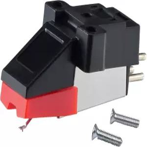 레드 레코드 니들 마그네틱 턴테이블 카트리지 하프 인치 마운트 표준 무빙 마그넷 포노 스타일러스 및