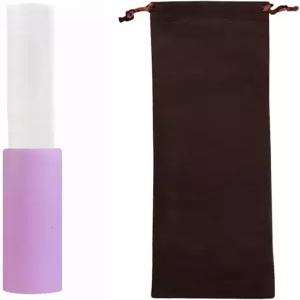 번들 포켓이 있는 쿼츠 크리스탈 싱잉볼을 플레이하기 위한 UPED 망치 클리어 솔리드 아크릴 베이스 고무