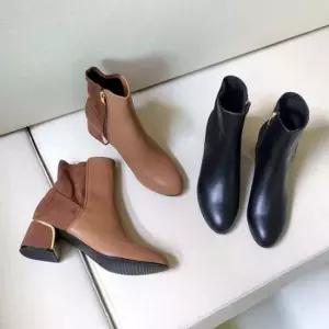 인기상품 봄신발 여성화 미들힐 통굽 여자롱부츠 가을 봄구두 [WFKV8C0_260414]