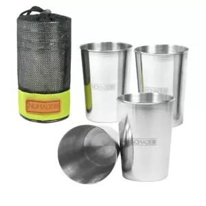 노메이드N5778 캠핑 스텐 맥주컵 4P 물컵 등산 낚시 wTW2+1hxZ