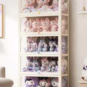 투명 아크릴 인형장식장 수집 진열장 인형