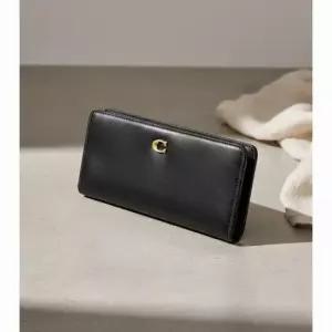 MUST IT_ COACH 26SS 에센셜 스키니 지갑 CZ096 B4 BK 여성 카드지갑 블랙
