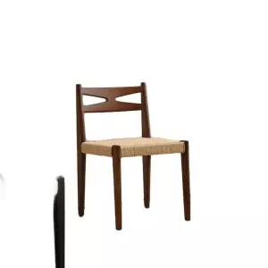 라탄 식탁의자 등나무 원목 엔틱 블랙 빈티지 인테리어