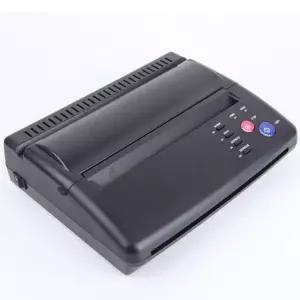 문신열전사기 타투스티커 인쇄 검은색 프린트 감열 판박이